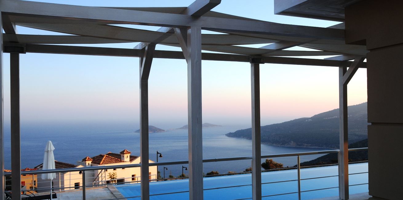 View from Clubhouse in the evening